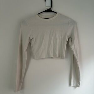 ZARA cropped long sleeve